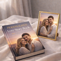Personalized Love Story Book | Custom Couple's Keepsake | Romantic Anniversary Gift