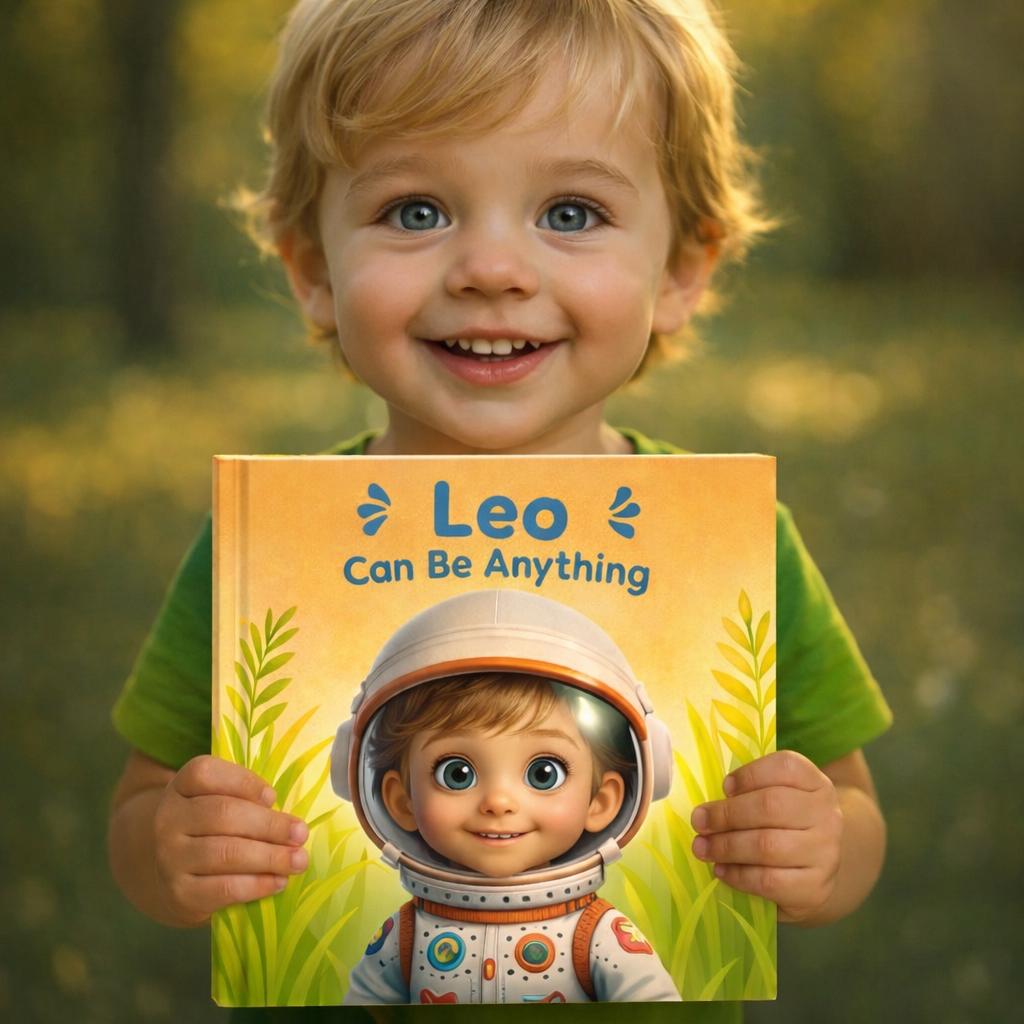 Personalized Kids Book – You Can Be Anything! Custom Baby Book, 1st Birthday Gift, Gift for Nephew, Customisable Story & Character