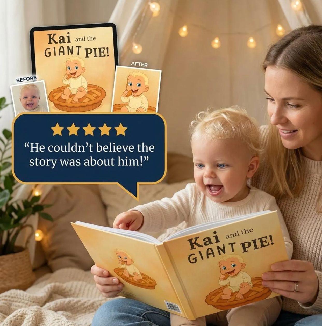 Custom Personalized Story Book | Unique Gift for Kids, Couples & Families | One-of-a-Kind Tale Written Just for You