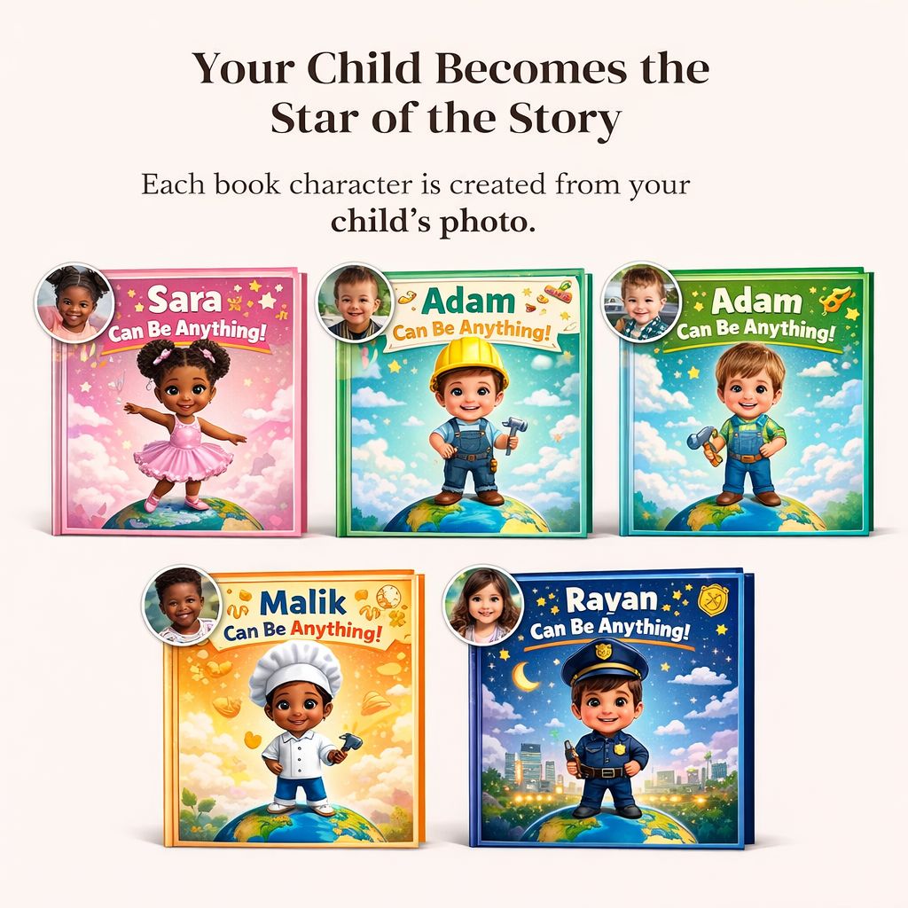 Personalized Storybook for Kids, Custom Adventure Book from Photo, Gift for Toddlers